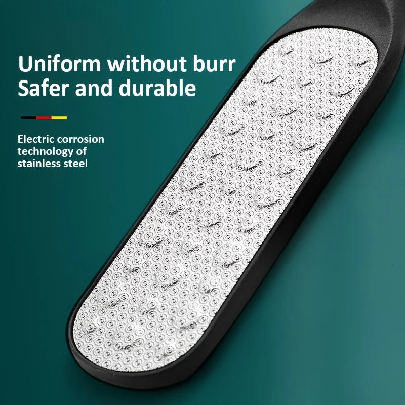 Stainless Steel Foot File – Callus Remover for Smooth Feet