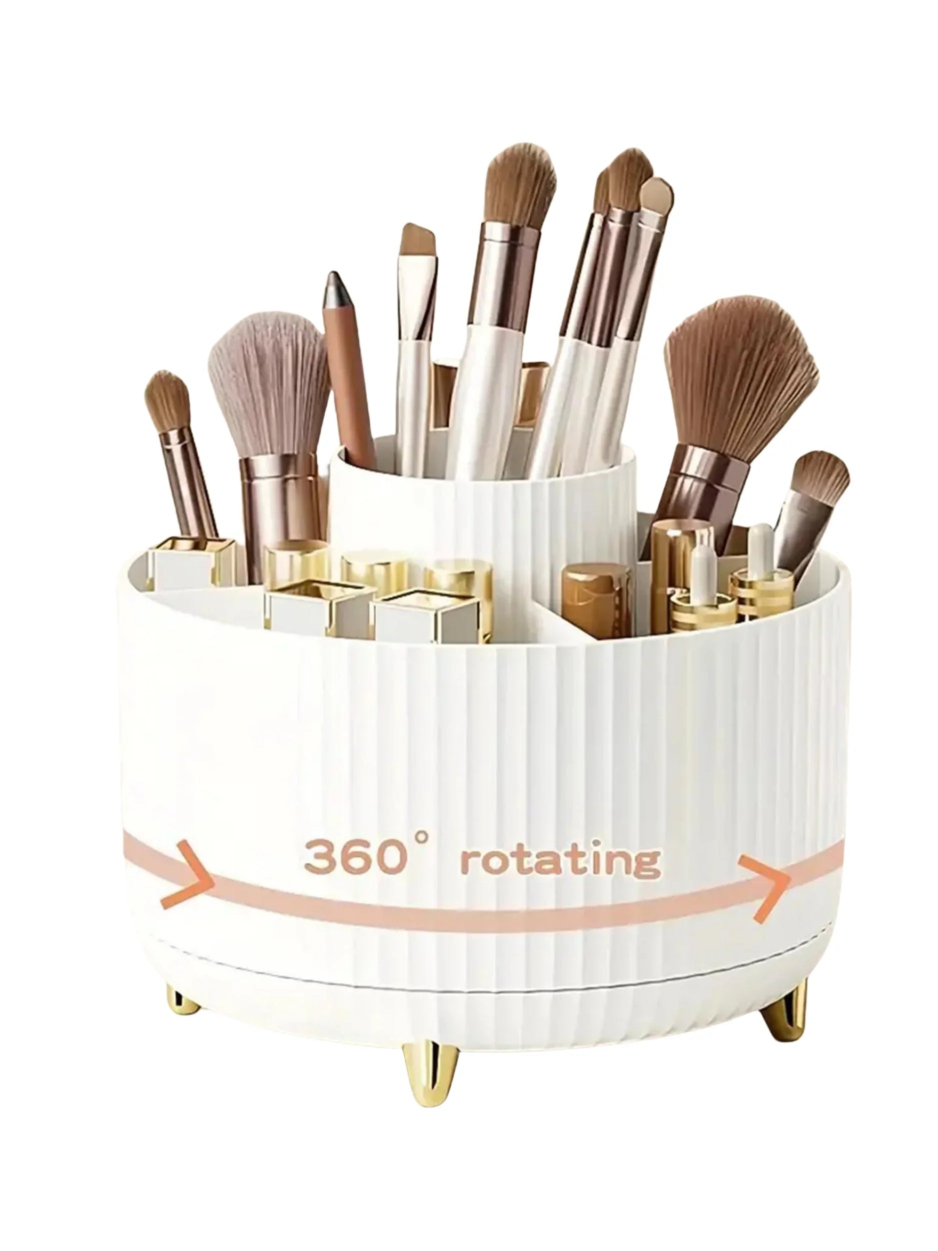 360° Rotating Makeup Cosmetics Organizer