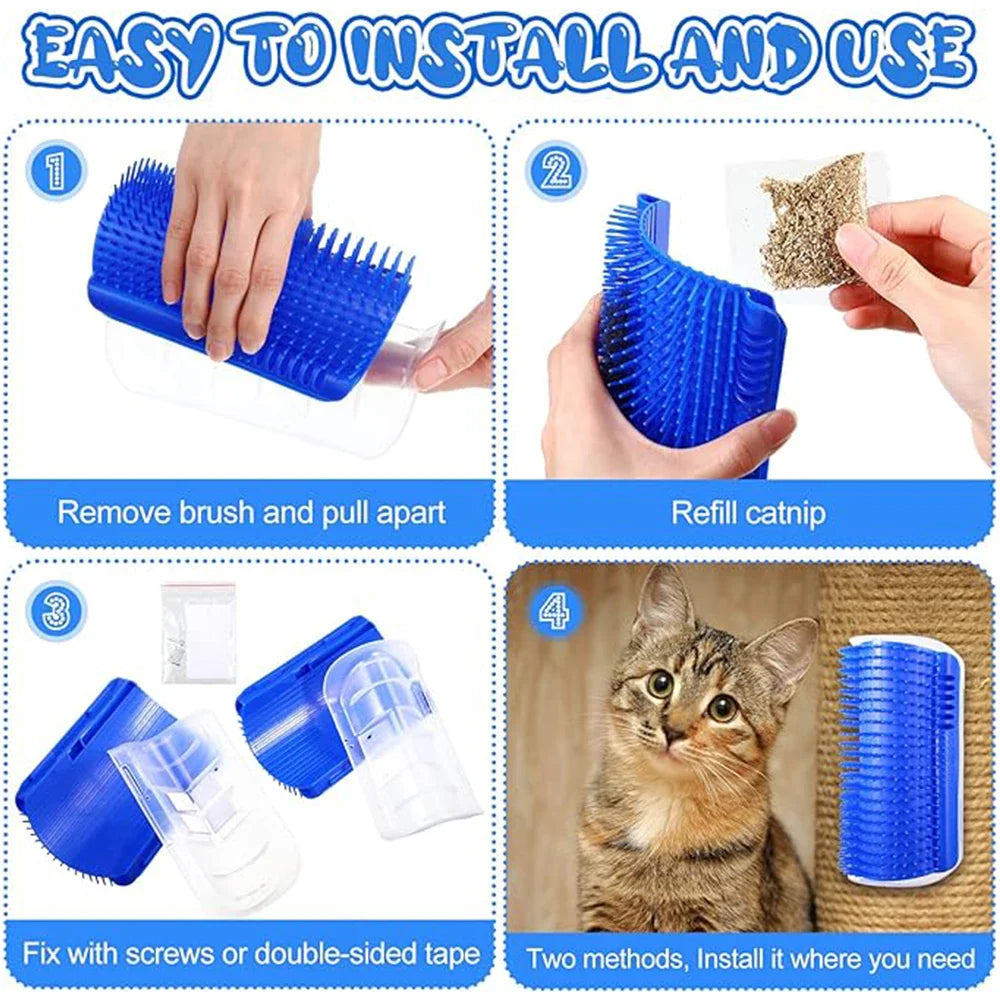 Purrfect Touch Wall Brush