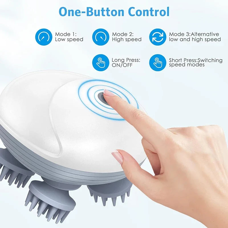 Electric Scalp Head Massager