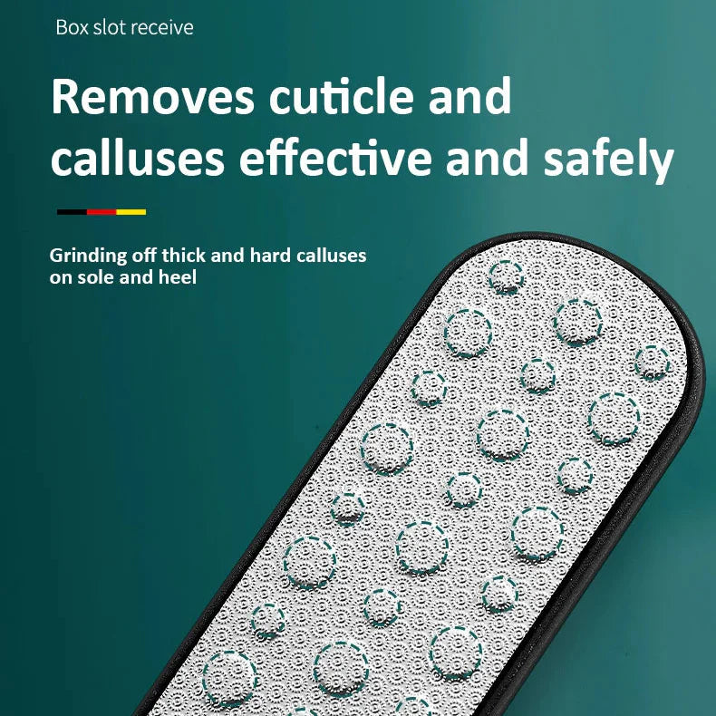 Stainless Steel Foot File – Callus Remover for Smooth Feet