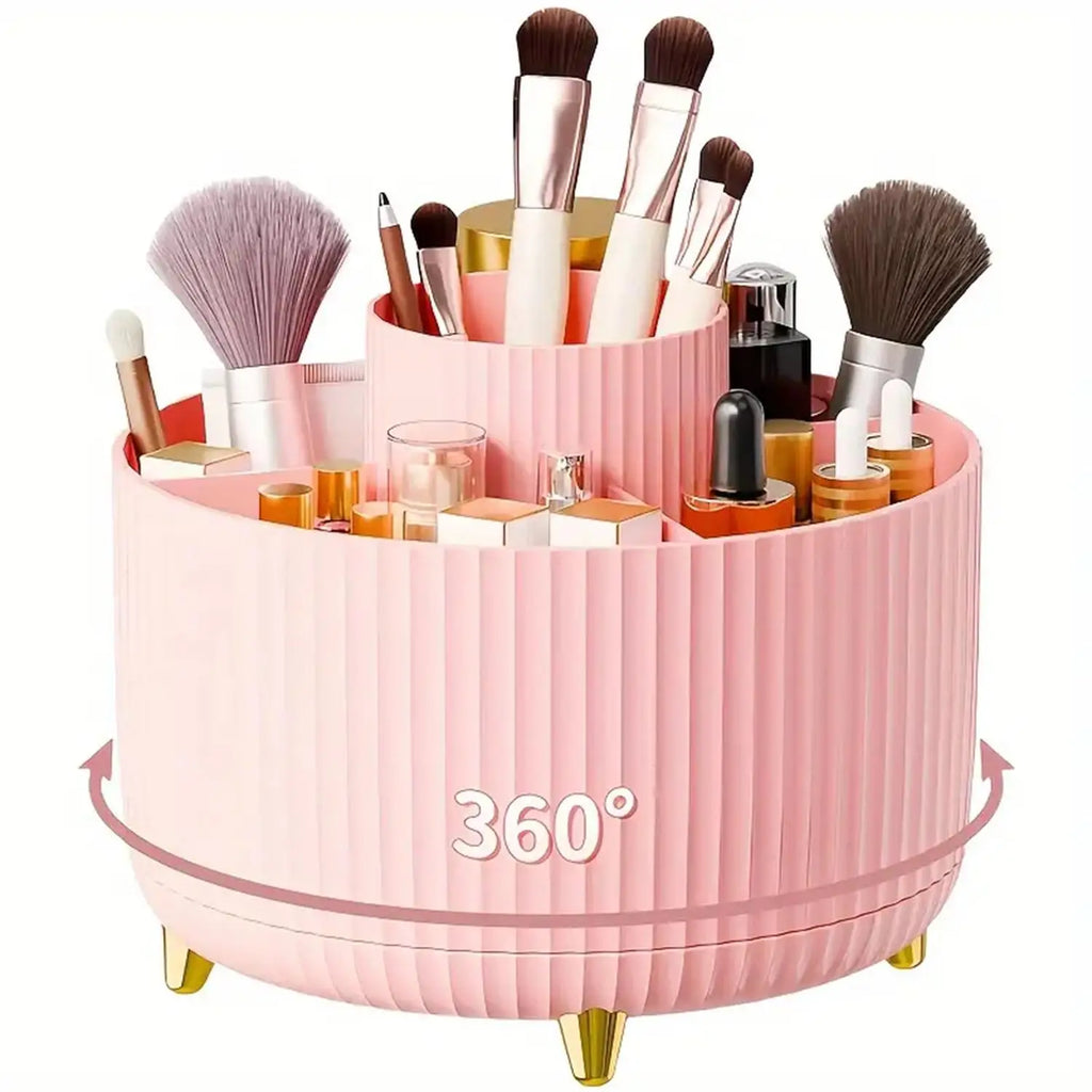 360° Rotating Makeup Cosmetics Organizer