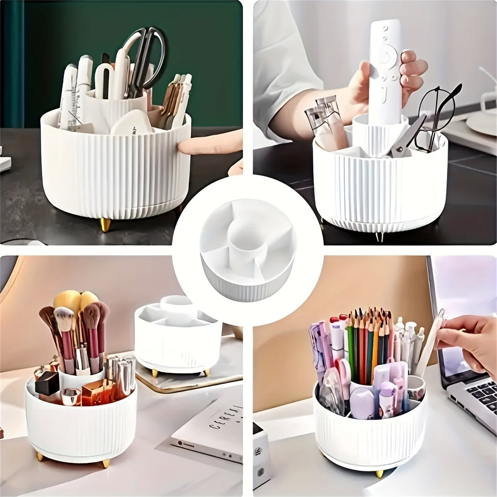 360° Rotating Makeup Cosmetics Organizer